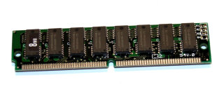 8 MB FPM-RAM 70 ns 72-pin PS/2 non-Parity double-sided Chips: 16x Mitsubishi M5M44400BJ-7S