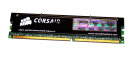 256 MB DDR-RAM XMS PC-2700U non-ECC CL2  Corsair CMX256A-2700C2 XMS2702v1.4