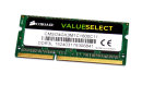 4 GB DDR3-RAM 204-pin SO-DIMM PC3L-12800S 1,35V Corsair...