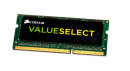 4 GB DDR3-RAM 204-pin SO-DIMM PC3L-12800S 1,35V Corsair...