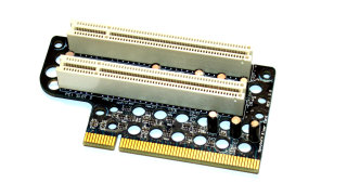 Riser Card 2 x 32-bit PCI 3.3V Spyburn Riser Card Rev : 3.0  für ThinkCentre S50