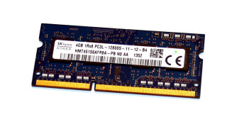 4 GB DDR3-RAM 204-pin SO-DIMM 1Rx8 PC3L-12800S   Hynix HMT451S6AFR8A-PB N0 AA