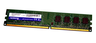 2 GB DDR2-RAM 240-pin PC2-6400U non-ECC CL6  ADATA AD2U800B2G6-B