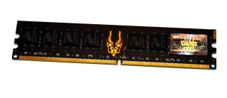 2 GB DDR2-RAM 240-pin PC2-6400U non-ECC  Black Dragon CL4  GEIL GB24GB6400C4DC