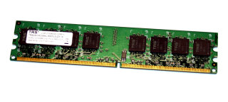 2 GB DDR2-RAM 240-pin PC2-6400U non-ECC  CL5  TRS TRSDD2002G64U-800CL5JZX-16