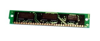 256 kB Simm 30-pin Parity 80 ns 3-Chip Chips: 2x OKI M514256A-80J + 1x OKI M51C256-80