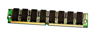 16 MB EDO-RAM 72-pin PS/2-Memory 60 ns Chips: 8x Mitsubishi M5M417405CJ-6