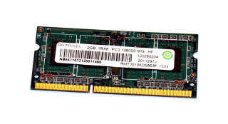 2 GB DDR3-RAM 204-pin SO-DIMM 1Rx8 PC3-10600S Ramaxel RMT3010KD58E8F-1333