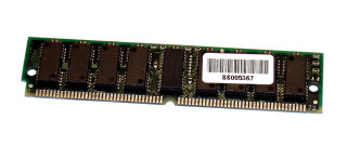 4 MB FPM-RAM mit Parity 70 ns 72-pin PS/2  Chips: 8x TI TMS44400DJ-70 + 1x TMS44460DJ-80   s1000