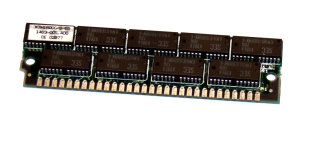 16 MB Simm 30-pin 9-Chip Parity 16Mx9  60 ns Kingston KTM-16000S