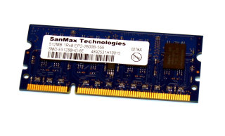 512 MB DDR2 RAM 144pin EP2-2600B Printer-Memory SanMax SMD-E51288HG-6E  Canon FK2--8341-000 / DELL CN-0T4NTT