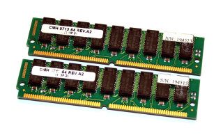 64 MB FPM-RAM (2x32MB) 72-pin PS/2 mit Parity  Camintonn CMH-9712-64 HP: A2827A   für HP-Workstation