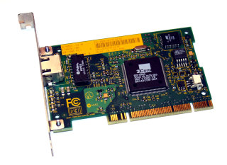 PCI-Networkcard 100 Mb/s  3Com EtherLink 3C905C-TX-M  Etherlink 10/100  RJ45