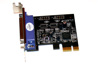 PCI Express x1 parallel i/O-Card 1port DSUB25   Low-Pofil
