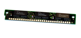 4 MB Simm 30-pin 60 ns 3-Chip Chips: 2x Mosel Vitelic V53C517400AK60 + 1x LG Semicon GM71C4100CJ60