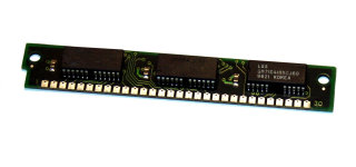4 MB Simm 30-pin 60 ns 3-Chip Chips: 2x Toshiba TC5117400CSJ-60 + 1x LG Semicon GM71C4100CJ60