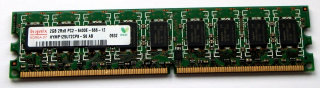 2 GB DDR2-RAM 240-pin DIMM PC2-6400E ECC  Hynix HYMP125U72CP8-S6 AB