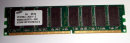 512 MB DDR-RAM 184-pin PC-2700U non-ECC Samsung M368L6423FTN-CB3