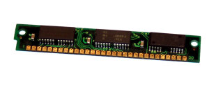 4 MB Simm 30-pin 60 ns 3-Chip 4Mx9  Chips: 2x LG Semicon GM71C17400BJ6 + 1x Micron MT4C1004JDJ-6   g