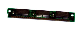 4 MB Simm 30-pin 60 ns 3-Chip 4Mx9 Parity  (Chips: 2x Texas Instruments TMS417400ADJ-60 + 1x Siemens HYB514100BJ-60)