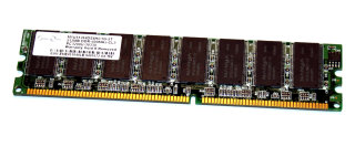 512 MB DDR-RAM 184-pin PC-3200U non-ECC  CL3  SuperElixir M1U51264DS8HC1G-5T
