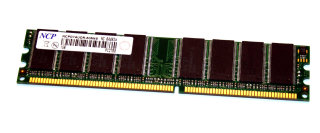 1 GB DDR-RAM 184-pin PC-2700U non-ECC  NCP NCPD7AUDR-60M48