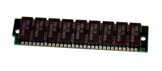 1 MB Simm 30-pin Parity 70 ns 9-Chip  1Mx9  Samsung KMM591000AT-7