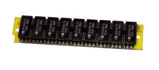 4 MB Simm 30-pin 70 ns 9-Chip 4Mx9 Parity Chips: 9x Hyundai HY514100J-70