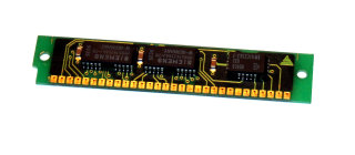 256 kB Simm 30-pin 70 ns 3-Chip 256kx9  (Chips: 2x Siemens HYB514256AJ-70 + 1x Samsung KM41C256J-7)