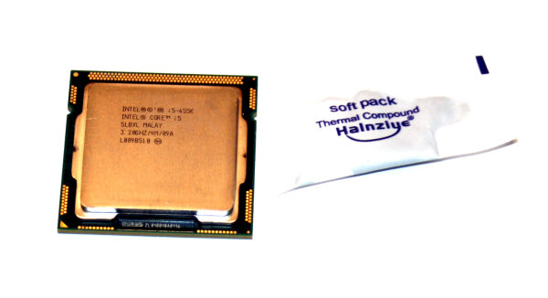 Intel CPU Core i5-655K SLBXL Dual-Core 2x3.2GHz, 4MB Cache, 4 Threads, Sockel LGA1156
