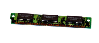 1 MB Simm 30-pin 70 ns 3-Chip 1Mx9 Parity  Chips: 2x Motorola MCM54400AN70 + 1x MCM511000AJ70