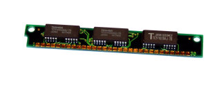1 MB Simm 30-pin 70 ns 3-Chip 1Mx9 (Chips: 2x Toshiba TC514400ASJ-70 + 1x TC511000AJ-70)