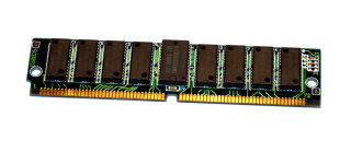 16 MB FPM-RAM mit Parity 60 ns PS/2-Simm Chips: 8x Siemens HYB5117400BJ-60 + 1x Samsung KM44C4103AJ-6   g1110