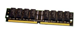 4 MB FPM-RAM 72-pin non-Parity PS/2 Simm 70 ns  Chips: 8x Fujitsu 814400A-70