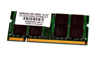 2 GB DDR2 RAM 200-pin SO-DIMM PC2-6400S Unifosa GU332G0ALEPR8H2F