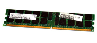 2 GB DDR2-RAM 240-pin Registered-ECC 2Rx4 PC2-3200R Qimonda HYS72T256220HR-5-A