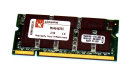 512 MB DDR-RAM 200-pin SO-DIMM PC-2100S  16-Chip  Kingston M6464B250   9905195
