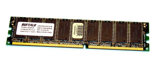 512 MB DDR-RAM 184-pin PC-3200U ECC-Memory CL3  Buffalo DD4333-E512/IB