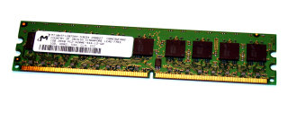 1 GB ECC-Memory 240-pin DDR2-RAM 2Rx8 PC2-4200E  Micron MT18HTF12872AY-53ED4