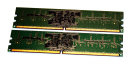 1 GB DDR2-RAM (2x512MB) 240-pin ECC-Memory PC2-5300E  Kingston KVR667D2E5K2/1G   9905320