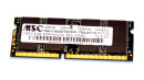 128 MB SO-DIMM 144-pin SD-RAM PC-133 MSC 764V16A3DT4DDG-75AJHY/X