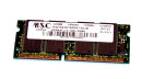 128 MB SO-DIMM 144-pin SD-RAM PC-133 MSC 764V16A3DT4DDG-75AJSI