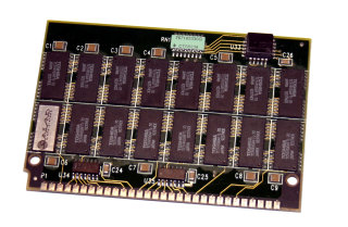 16 MB Simm 30-pin  16Mx8 Memory 70 ns 16MB-Modul  (Modulhöhe: 61 mm)