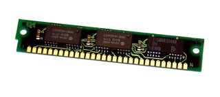 1 MB Simm 30-pin mit Parity 70 ns 3-Chip 1Mx9  Chips: 2x Hitachi HM514400AS7 + 1x Samsung KM41C1000BJ-7)   g