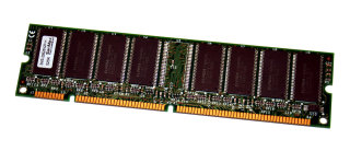 256 MB SD-RAM 168-pin PC-133U non-ECC  SanMax SMS-25628N2P-H  single-sided