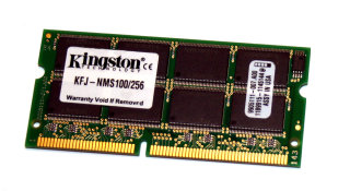 256 MB SO-DIMM 144-pin PC-100 SD-RAM Laptop-Memory  Kingston KFJ-NMS100/256 for Fujitsu Lifebook   9905111
