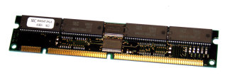 4 MB EDO-DIMM 60ns non-ECC Buffered 5,0 V  Samsung KMM364E124AJ-6