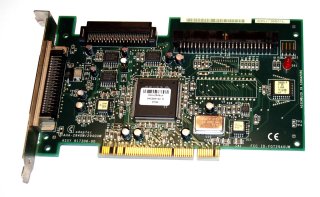 UW-SCSI-Controller, 32bit-PCI-Card, 50-pin SCSI + 68-pin UW-SCSI Adaptec AHA-2940UW
