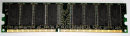 1 GB DDR-RAM 184-pin PC-3200U nonECC 400 MHz  Kingston KVR400X64C3A/1G