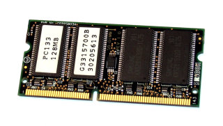 128 MB SO-DIMM 144-pin PC-133 Printer-RAM  Ricoh G3315700B  für Savin SLP 38C